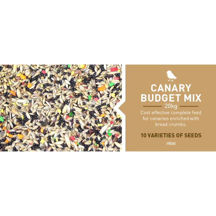 Canary Budget Mix 20 KG - Shopivet.com