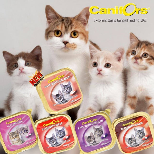 Canifors Cat 100g PATE - game - Shopivet.com