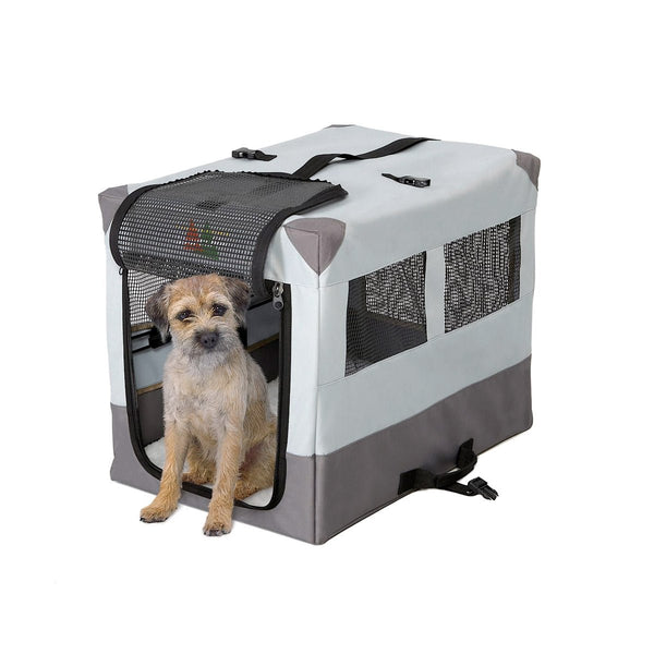 Canine Camper Sportable Tent Dog Crate, 24″ L X 17.5″ W X 20.25″ H - Shopivet.com