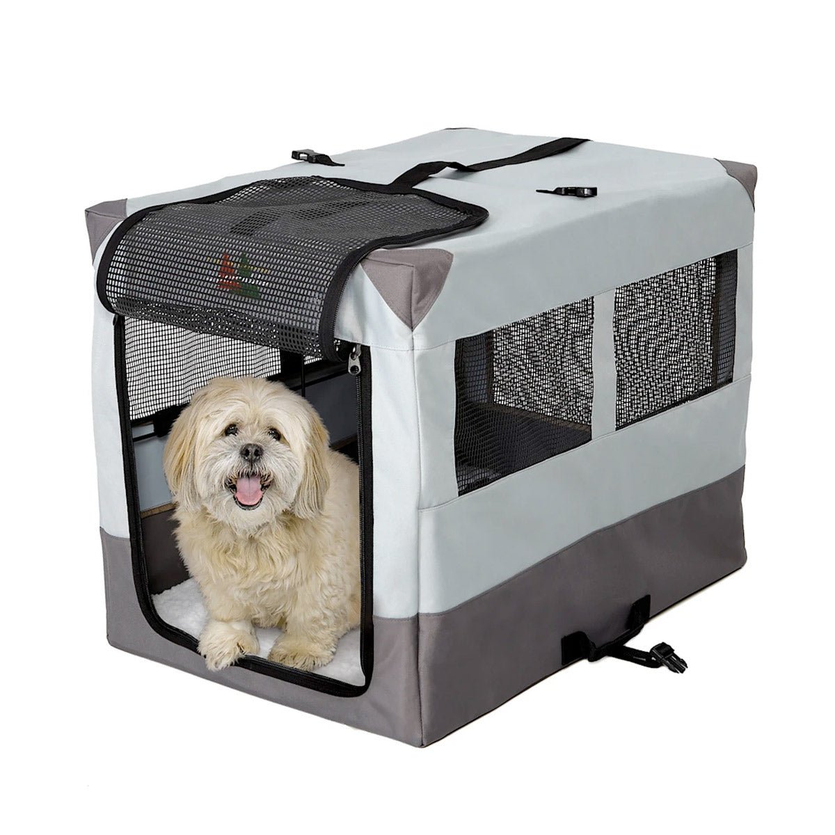 Canine Camper Sportable Tent Dog Crate, 30″ L X 21.75″ W X 24″ H - Shopivet.com