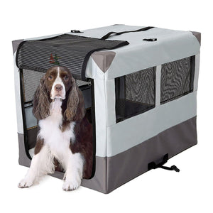 Canine Camper Sportable Tent Dog Crate, 36″ L X 25.5″ W X 28″ H - Shopivet.com