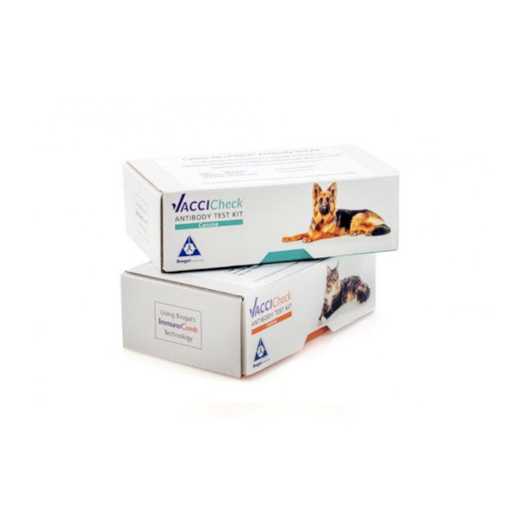 Canine VacciCheck - Infectious Hepatitis, Parvovirus & Distemper IgG Antibody Test Kit (12) - Shopivet.com
