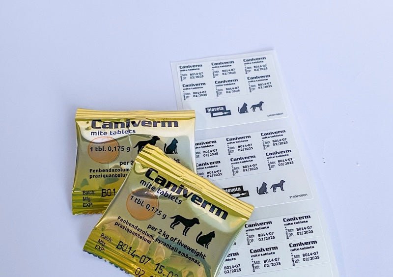 CANIVERM Dewormer 0.175 g for cats and dogs 1 tablet - Shopivet.com