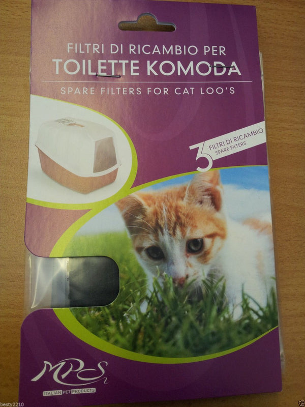 Carbon Filters for Komoda Cat Litter Tray