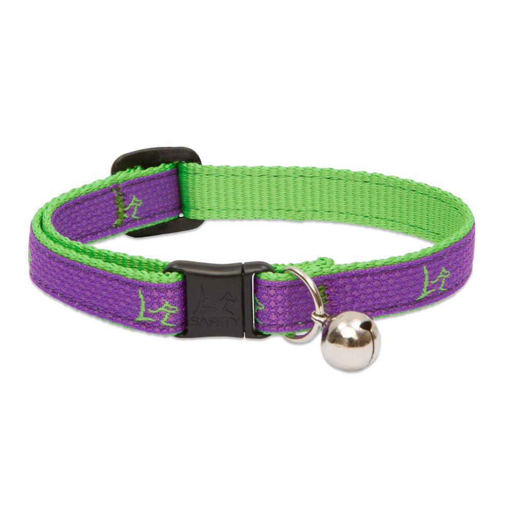 Cat collar HAMPTON PURPLE with Bell - Shopivet.com