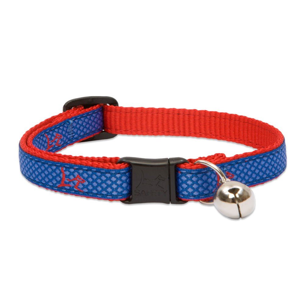 Cat collar NEWPORT BLUE with Bell - Shopivet.com