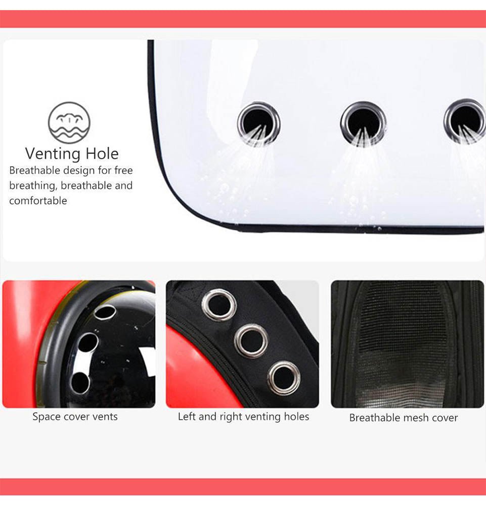Cat Dog Carrier & Travel Backpack Astronaut Capsule Carrier Pet Carrier Portable Breathable Cute Solid - Shopivet.com