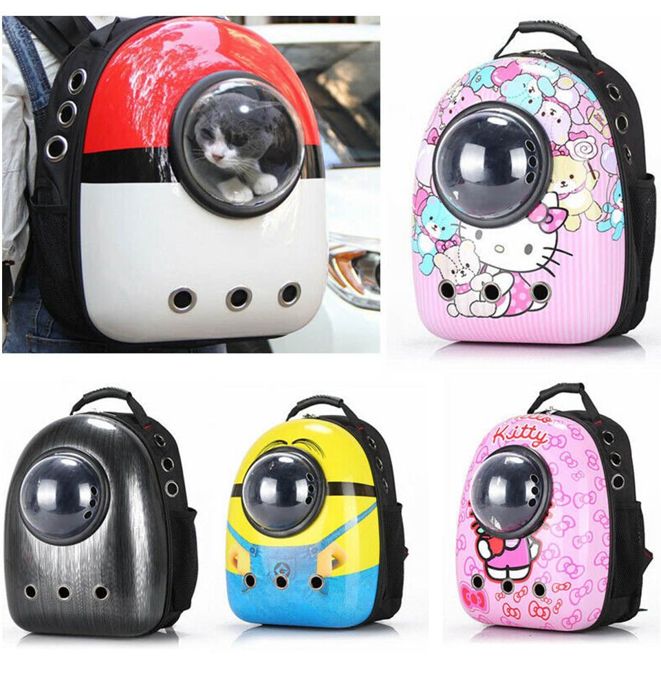 Cat Dog Carrier & Travel Backpack Astronaut Capsule Carrier Pet Carrier Portable Breathable Cute Solid - Shopivet.com