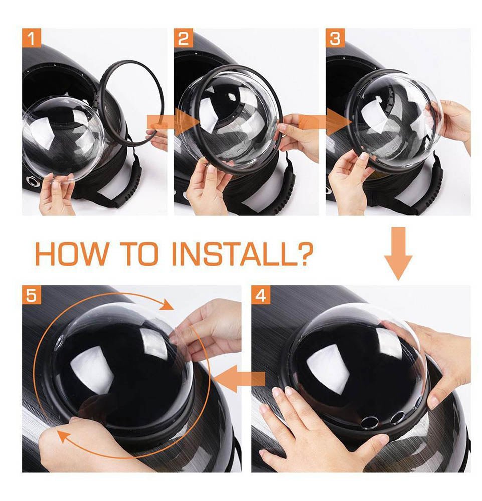 Cat Dog Carrier & Travel Backpack Astronaut Capsule Carrier Pet Carrier Portable Breathable Cute Solid - Shopivet.com