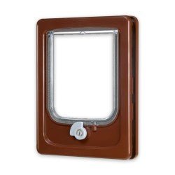 Cat - flap for Wooden Door - 2 Position - Shopivet.com