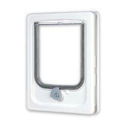 Cat - flap for Wooden Door - 2 Position - Shopivet.com