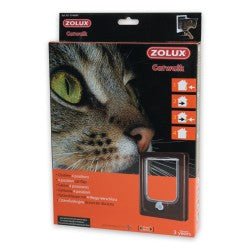 Cat - flap for Wooden Door - 4 Position - Shopivet.com