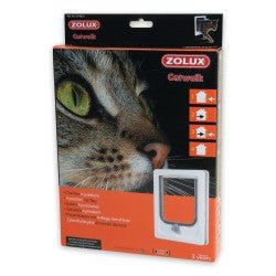 Cat - flap for Wooden Door - 4 Position - Shopivet.com