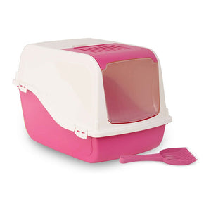 Cat Litter Box ARIEL(TOP FREE) - light - orange - Shopivet.com