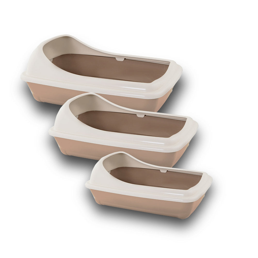 Cat Litter box BIRBA - 56 x 39 x 11h (LARGE) - tan