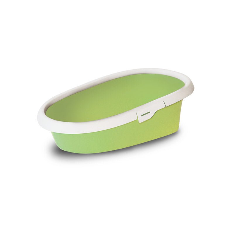 Cat litter box MINOU LARGE 58 x 39 x 17h - dark - blue - Shopivet.com