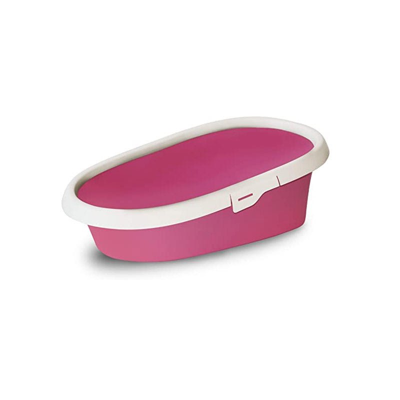 Cat litter box MINOU MINI 43 x 30 x 14h - dark - blue - Shopivet.com