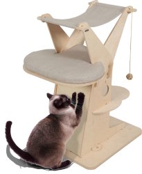 Cat Lodge 5 Cat Tree 90cm FSC - Shopivet.com