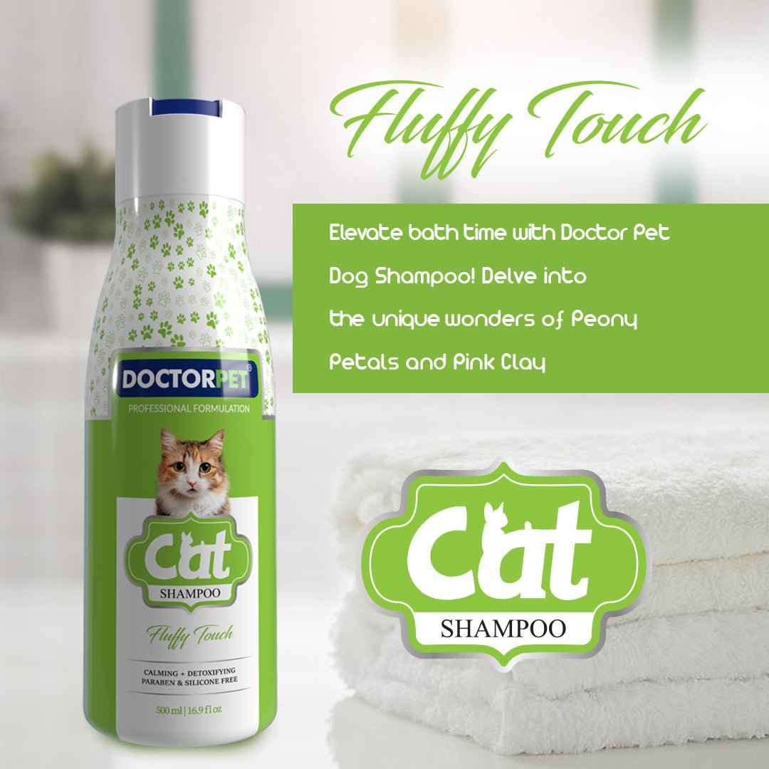 Cat Shampoo Fluffy Touch 500ml - Shopivet.com