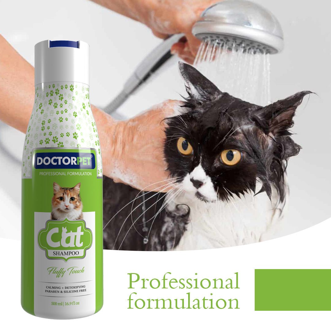 Cat Shampoo Fluffy Touch 500ml - Shopivet.com