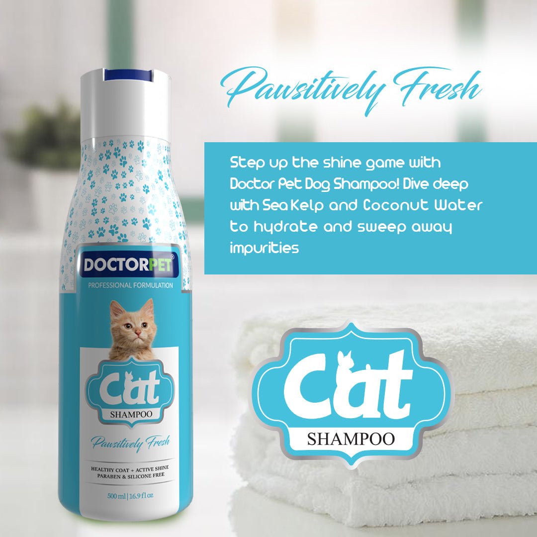 Cat Shampoo Pawsitively Fresh 500ml - Shopivet.com