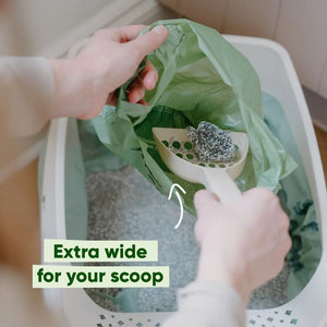Beco Mint Scented Cat Poop Bags with Handles 140 Bags