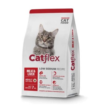 CATFLEX ADULT CAT FOOD – MEAT & LIVER 7kg - Shopivet.com