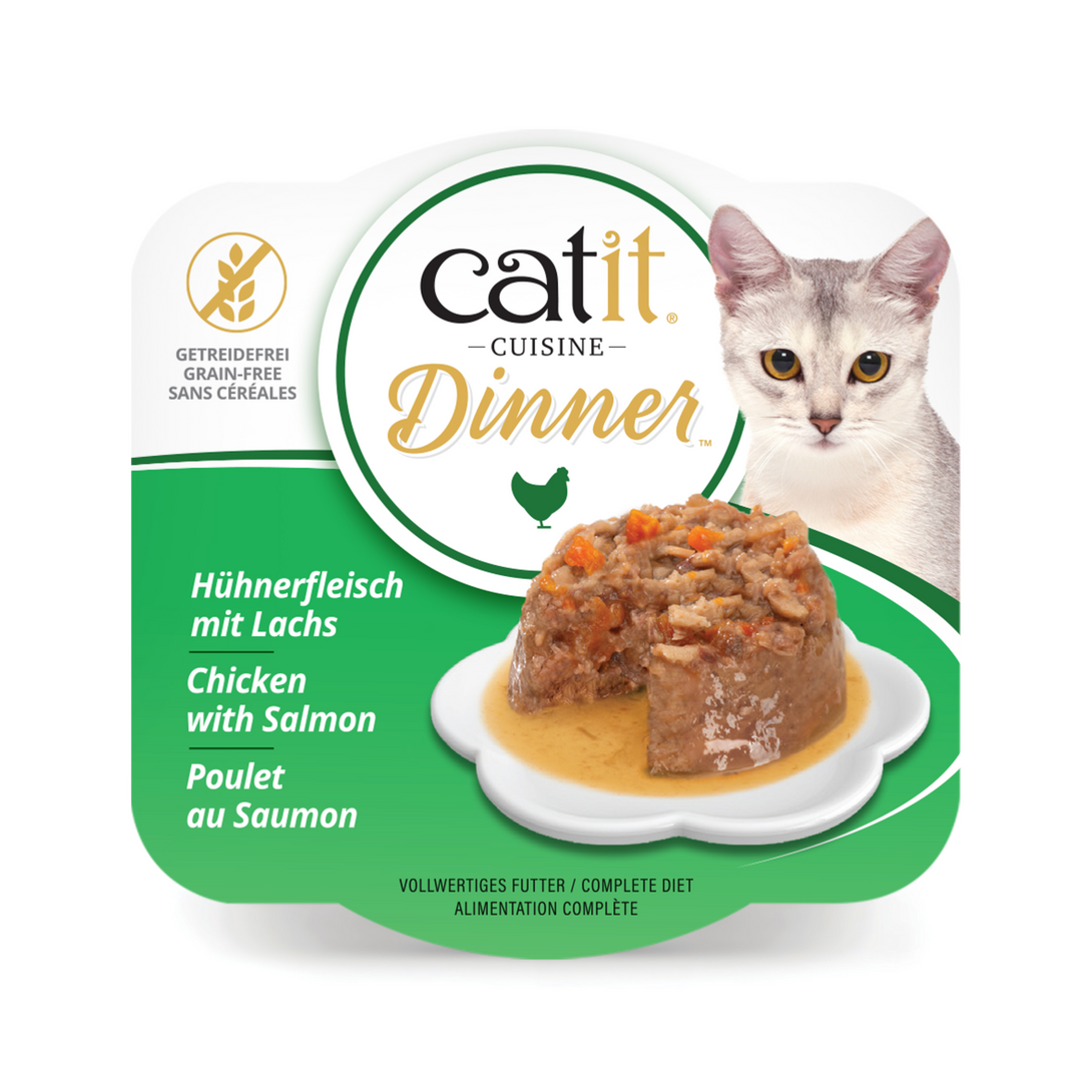 Catit Chicken Dinner Multipack, 12 x 75 g