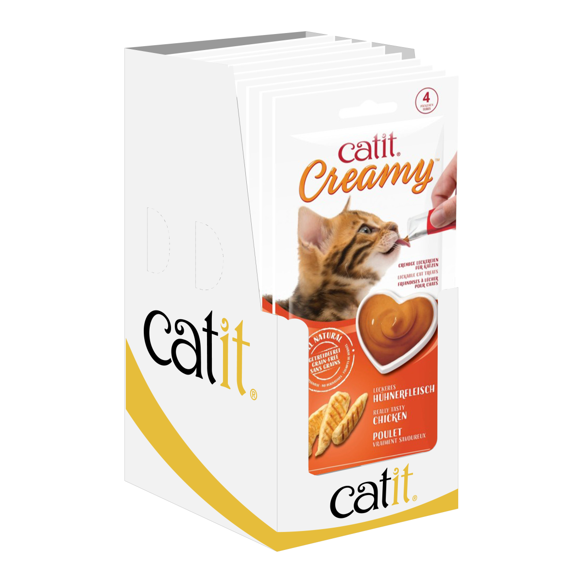 CatIt Creamy Lickable Treats - Chicken