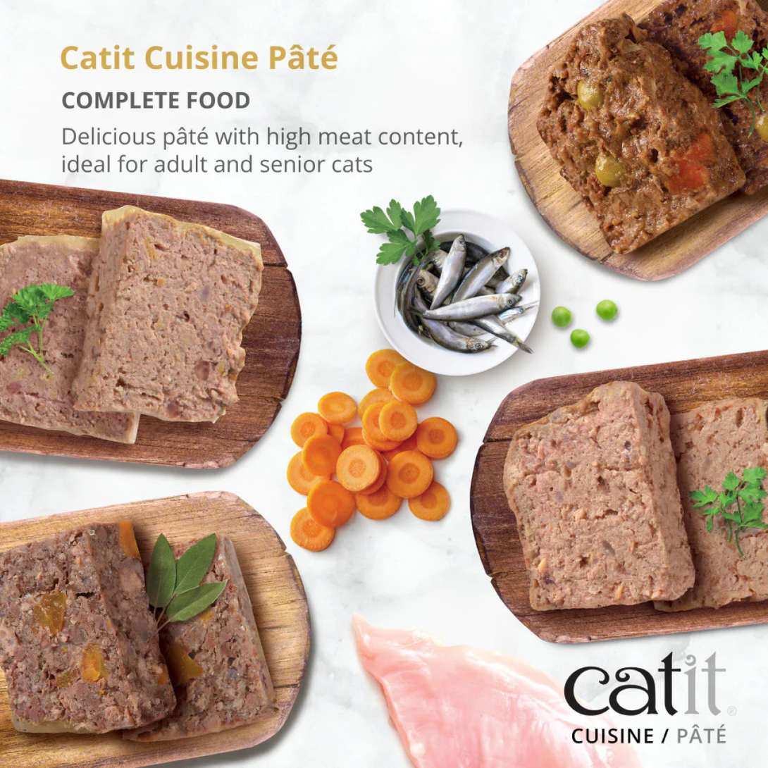 Catit Cuisine Chicken Pate with Liver, 95 g Tetra, 12pcs/box