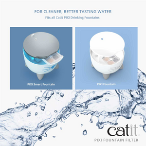 Catit PIXI Fountain Filter Cartridge, 3pk