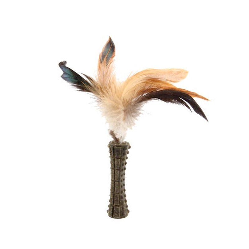 Catnip “Johnny Sticks” w/ Natural Feather - Shopivet.com