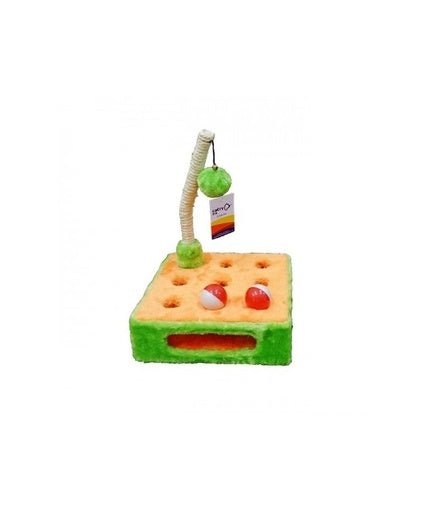 Catry Cat Scratching Post[Dimension - 25 x 25 x 8cm] - Shopivet.com