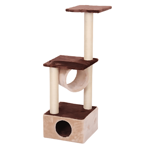Catry Cat Tower With Scratcher 35x35x103cm - Shopivet.com