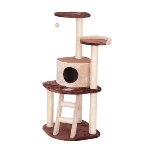 Catry Cat Tower With Scratcher 50x50x120cm - Shopivet.com