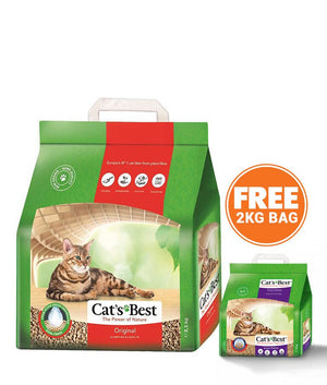 Cat's Best Original Organic Cat Litter - 8.6KG - Shopivet.com