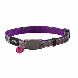Rogz Nightcat Safety Cat Collar E-Budgies - Small