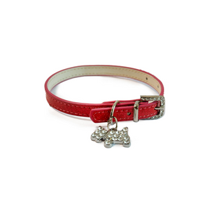 Charm Dog Collar 1 x 30 cm, Assorted Colors