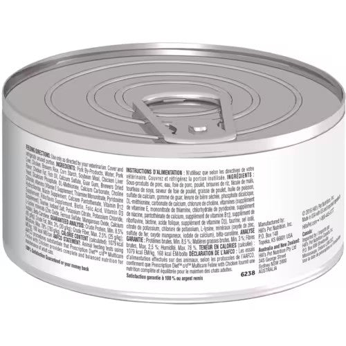 Hill’s Prescription Diet c/d Multicare Feline Wet food (24x156g)