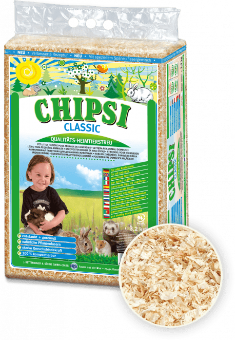 Chipsi Classic Small Animal Litter - 3.2KG - Shopivet.com