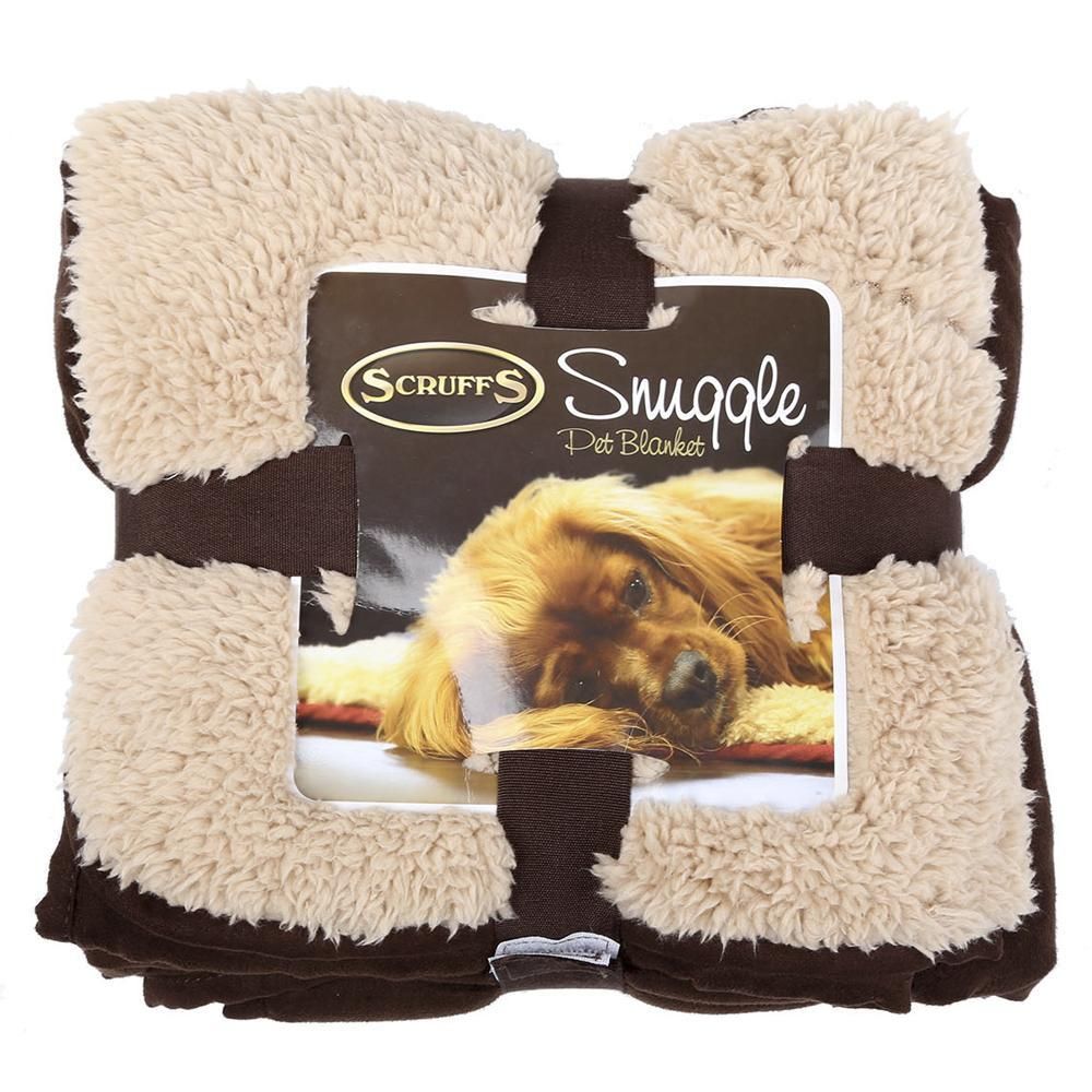 Scruffs Snuggle Dog Blanket - CHOCOLATE