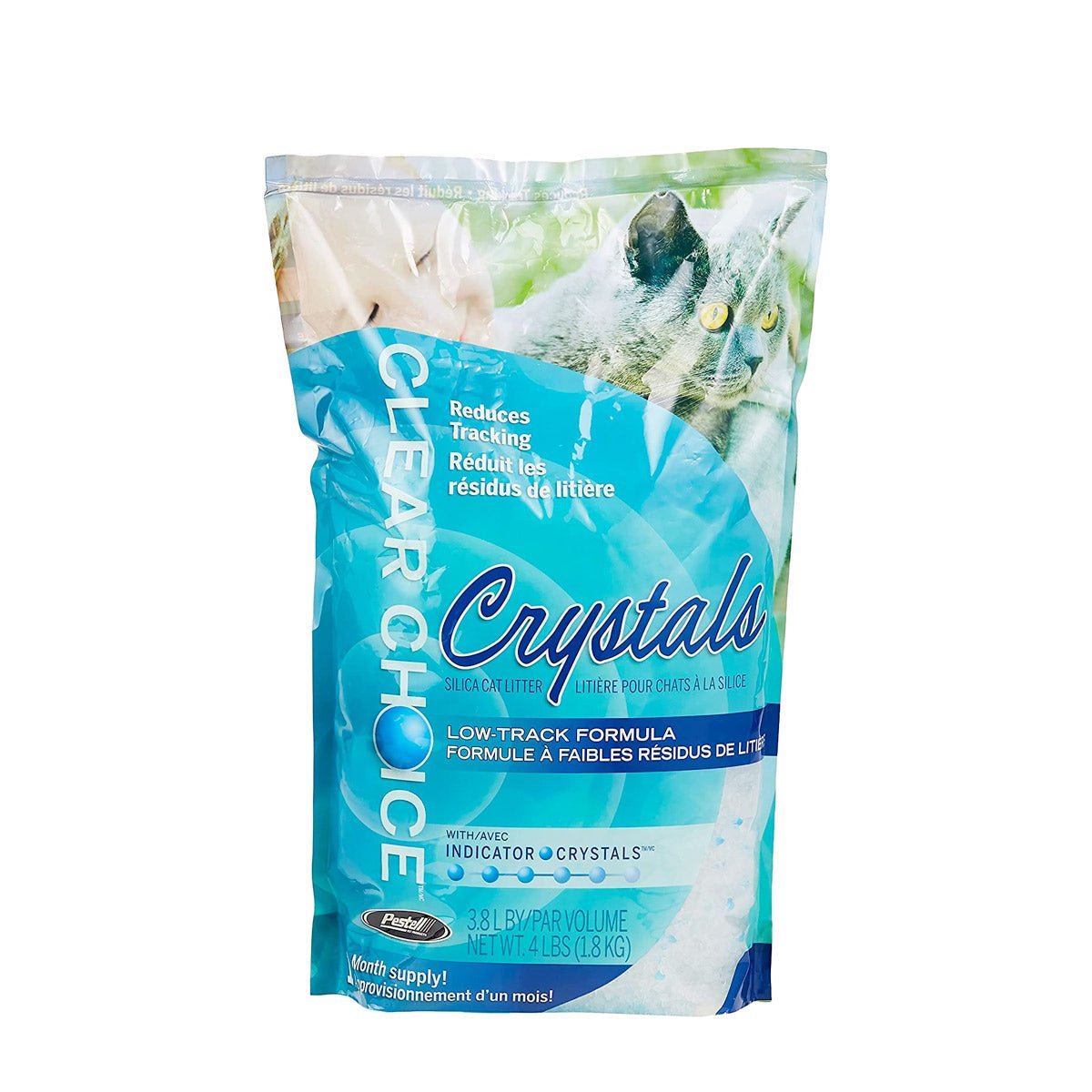 Clear Choice Silica Crystal Cat LItter 4LBS (1.8kg) - Shopivet.com