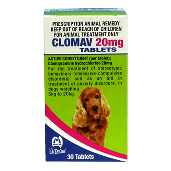 Clomav Tabs 20Mg Pk30's - Shopivet.com