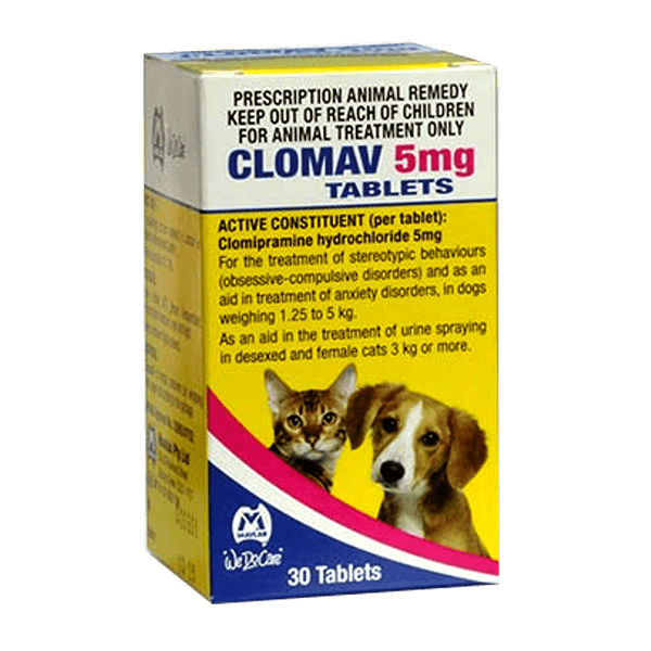 Clomav Tabs 5Mg Pk30's - Shopivet.com