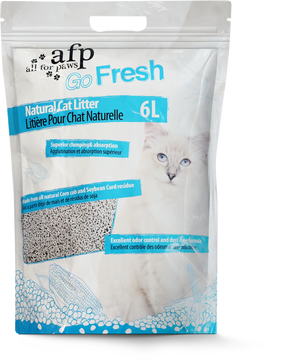 Clumping Natural Cat Litter - Corn Cob/ 6 L, 2.7KG