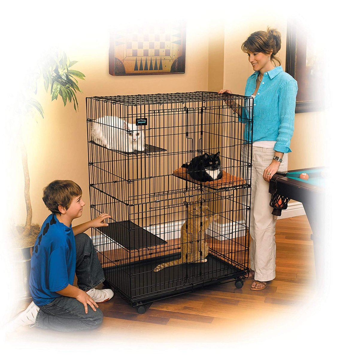 Collapsible Cat Playpen - Shopivet.com