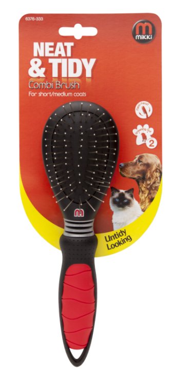 Combi Brush for Short & Medium Coats (NEW) - Shopivet.com