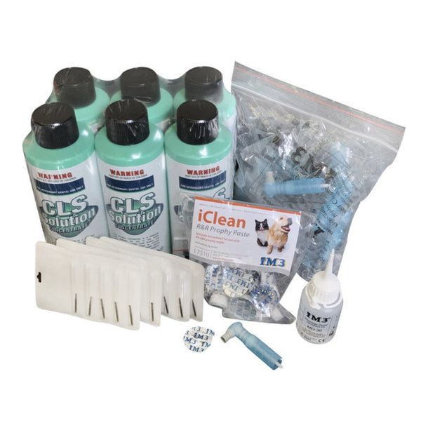 Consumable Kit For Dental Machines: 5 X 701L, 702L, 4 & 6 Dental Burs, 25 X R&R Polishing Cups, 25 - Shopivet.com