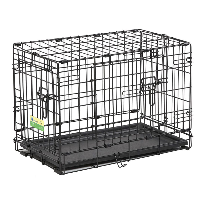Contour Double Door Dog Crate 22″ - Shopivet.com