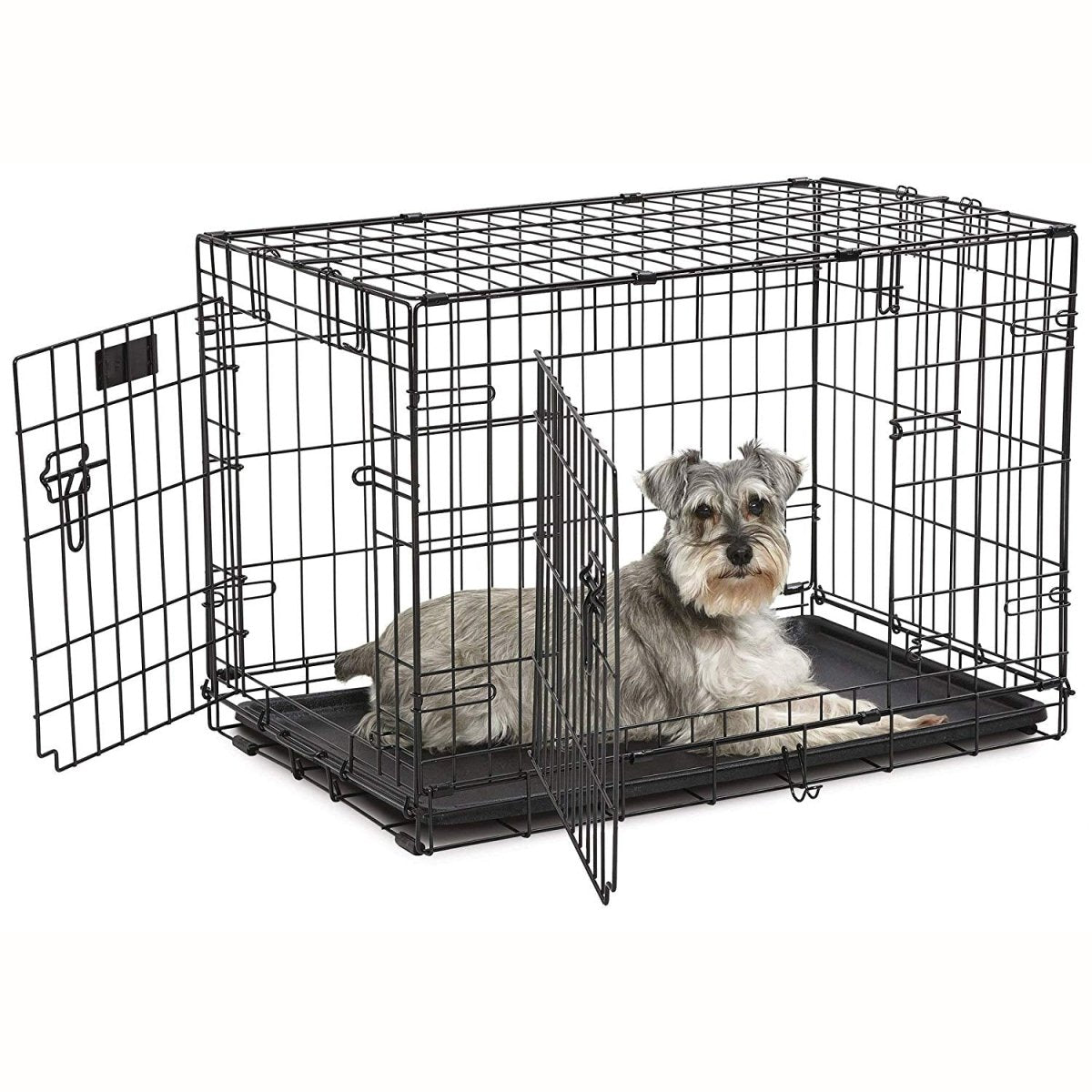 Contour Double Door Dog Crate 30″ - Shopivet.com